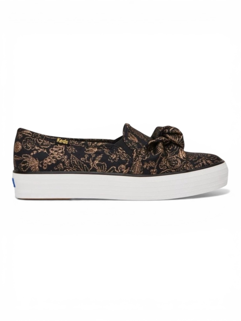 Keds X Rifle Paper Co Triple Decker Colette Jacquard Sneakers Slip On Shoes 6